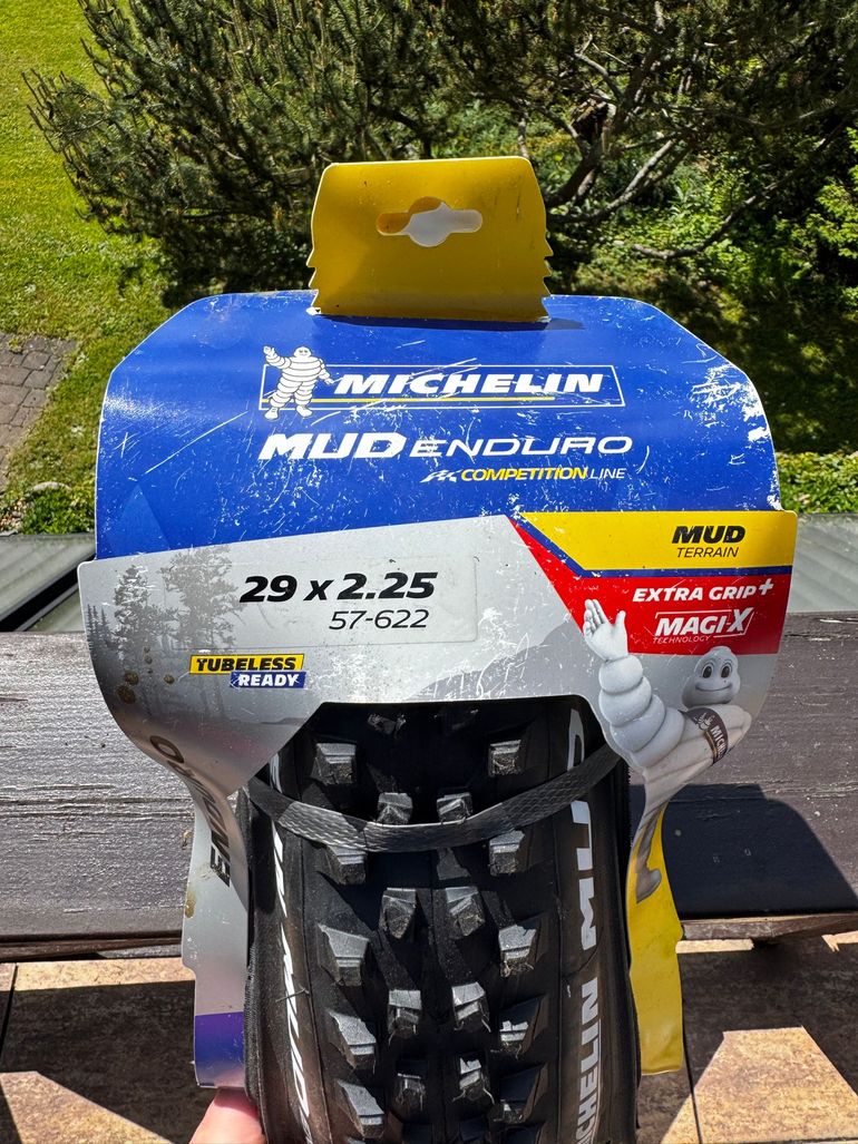 Used Michelin Mud Enduro tire bike — image 2 of 2
