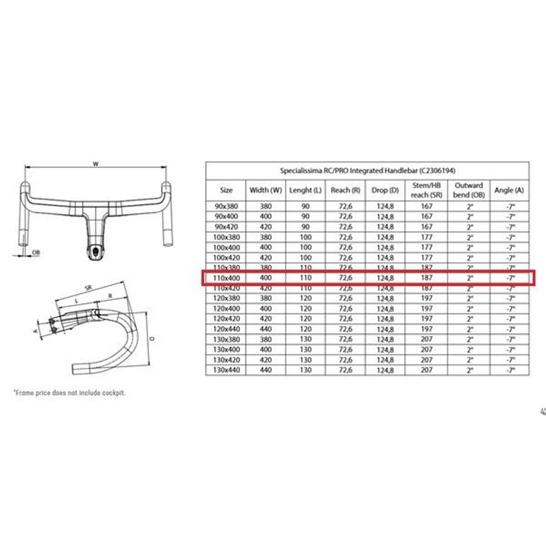 Used Bianchi Reparto Corse Integrated Handlebar for Specialissima PRO/RC 2025 bike — image 1 of 7