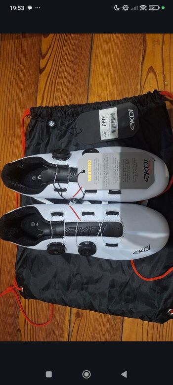 Used Ekoi Chaussures router R4 Blanca Rouge 43 2025 bike — image 2 of 7