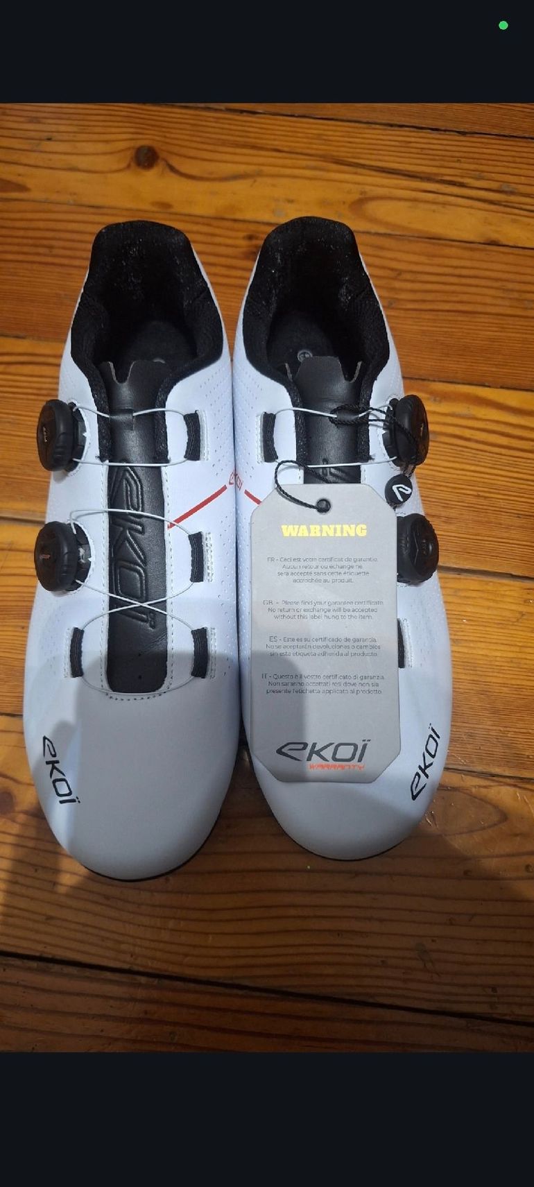 Used Ekoi Chaussures router R4 Blanca Rouge 43 2025 bike — image 6 of 7