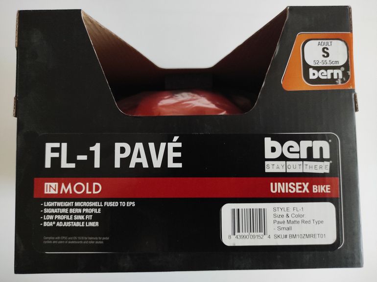 Used Bern FL-1 Pave Helmet size S (52-55.5 cm) bike — image 10 of 11