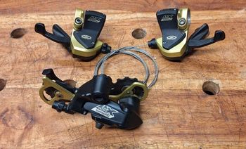 Used Shimano Deore LX gold special edition bike
