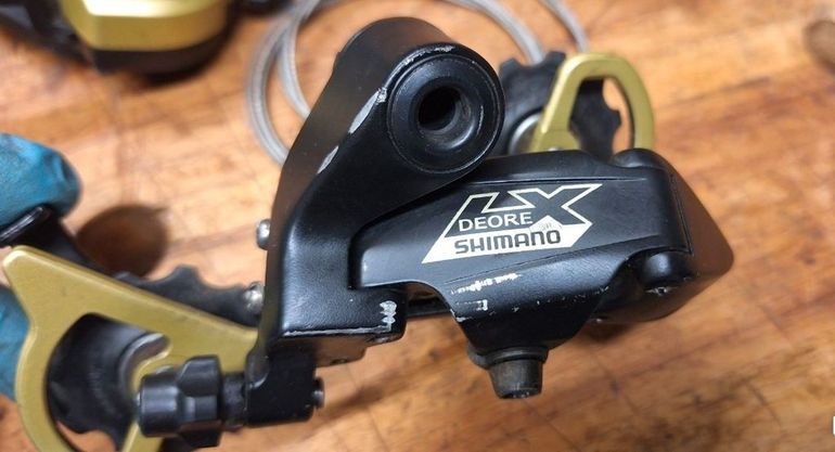 Used Shimano Deore LX gold special edition bike — image 9 of 11