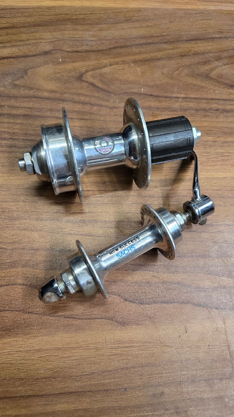 Used Sachs Chrome Vintage Hubs Pair bike — image 1 of 7