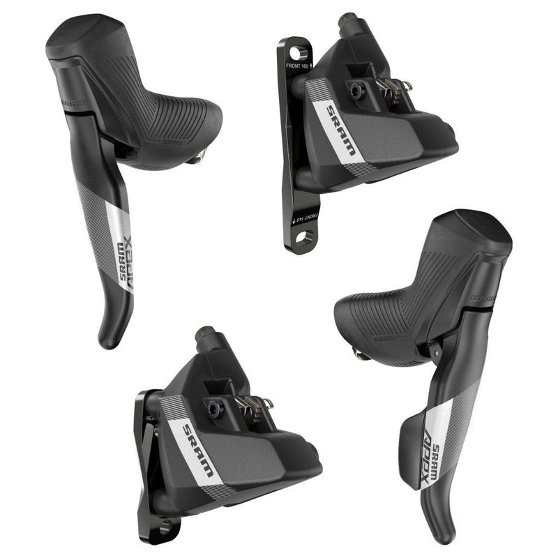 Used Sram Apex XPLR Brakes + Levers AXS Brakes