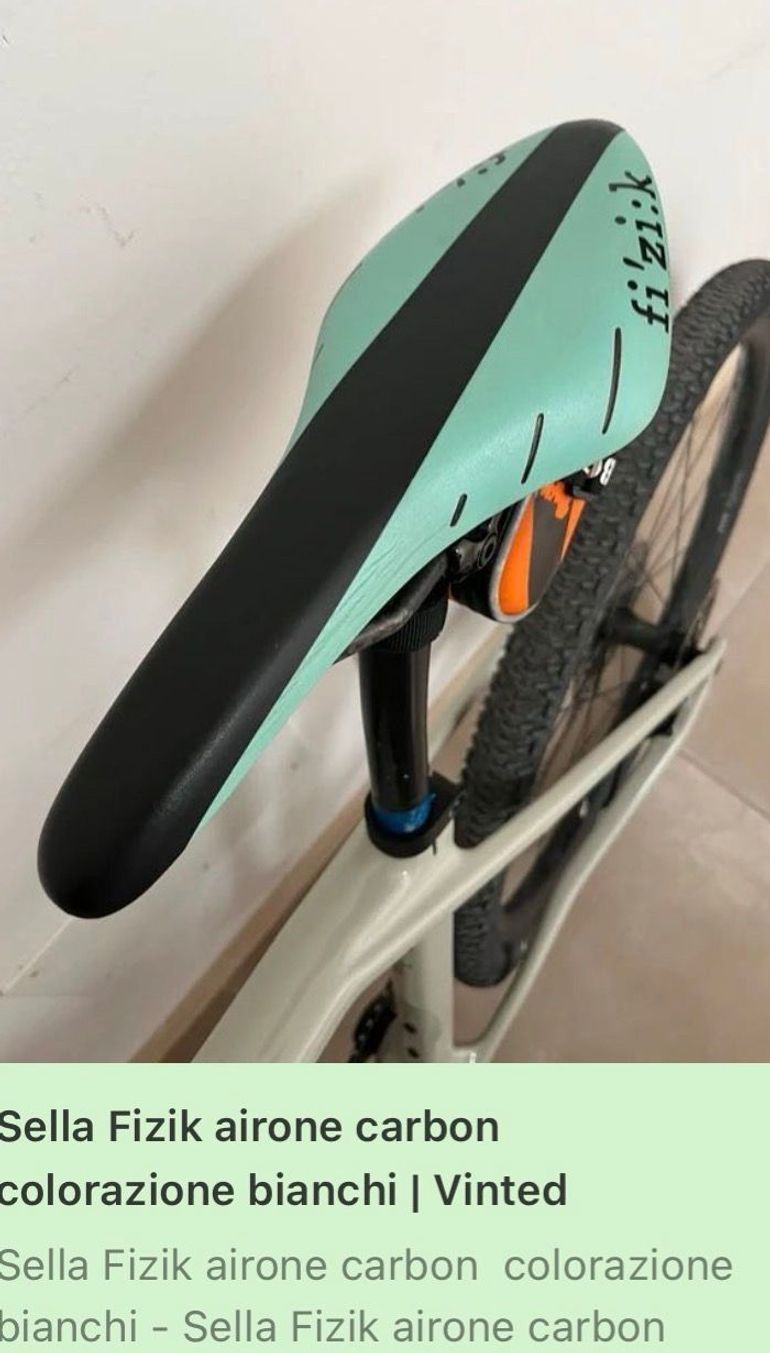 Used Fizik airone carbon bike — image 2 of 4