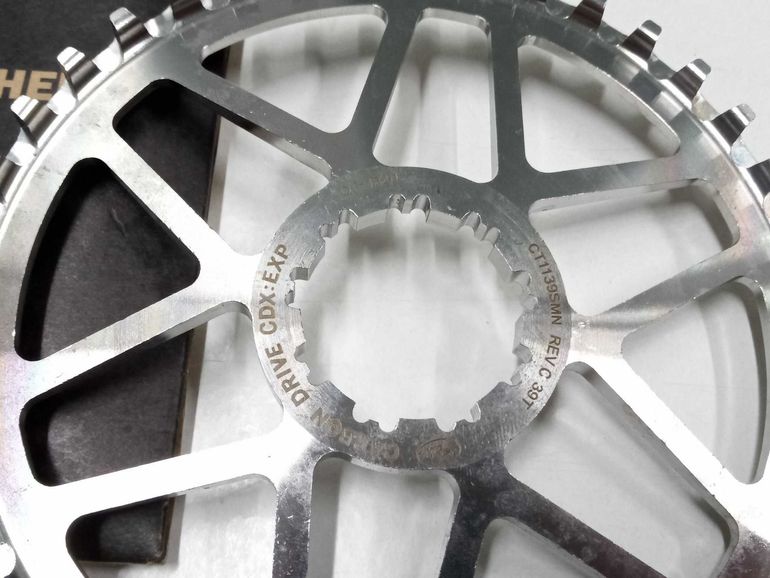 Used Gates Carbon Drive Piñon Gates CDX 39T trasero inox Shimano HG CT1139SMN bike — image 2 of 3