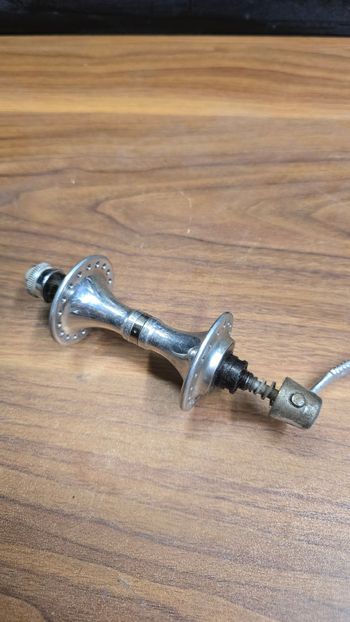 Used Campagnolo Front hub chrome 36h bike