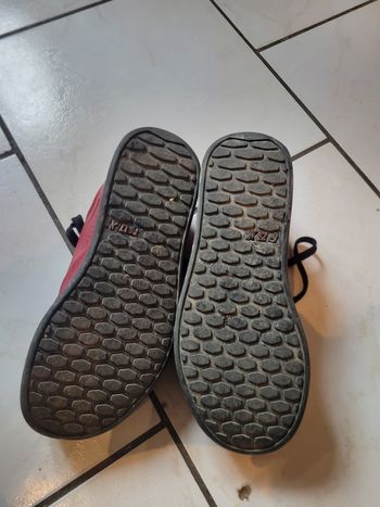 Used Fox Union chaussures pour pédales plates rouge 41 bike — image 4 of 5