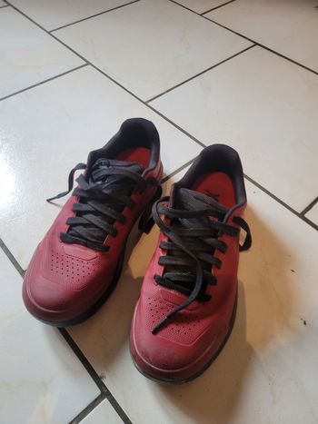 Used Fox Union chaussures pour pédales plates rouge 41 bike — image 2 of 5
