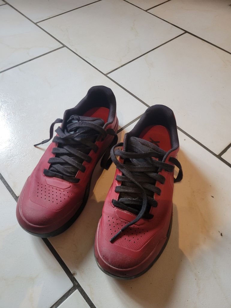 Used Fox Union chaussures pour pédales plates rouge 41 bike — image 2 of 5