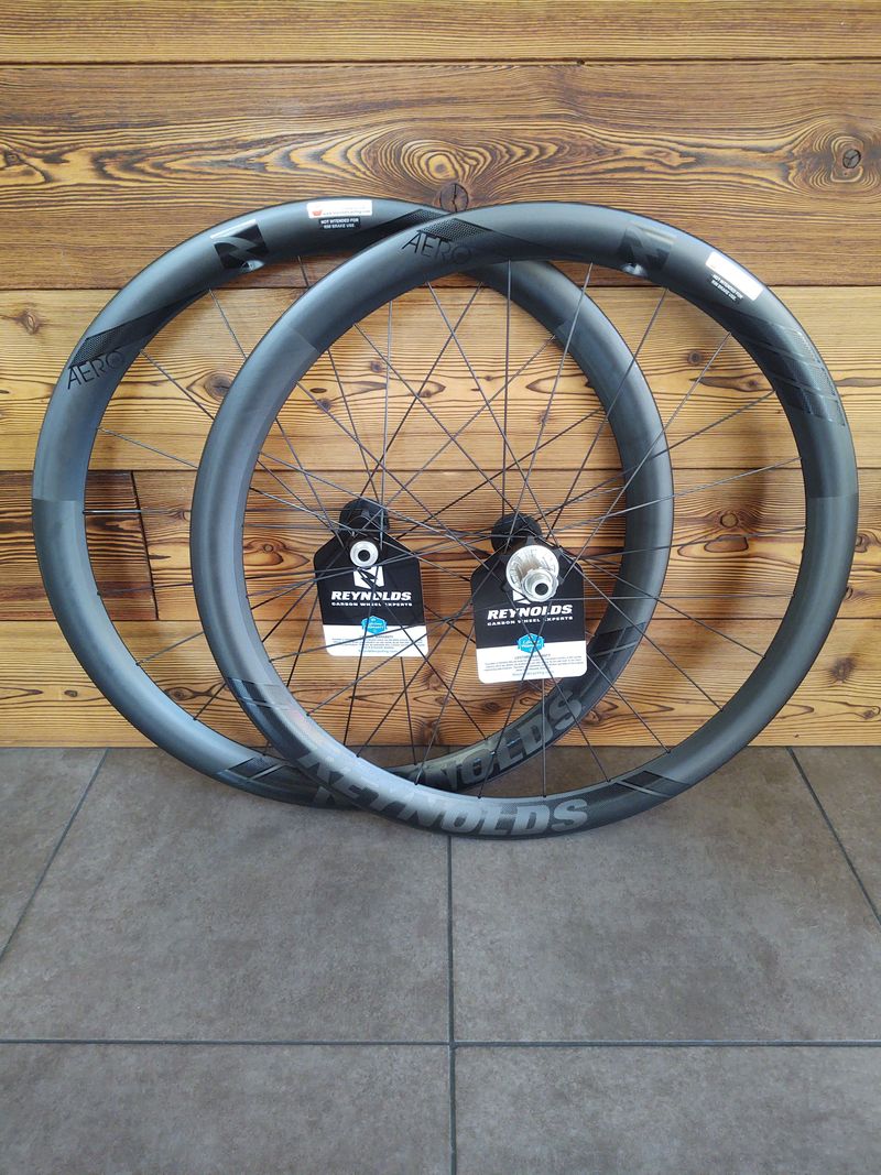Used Reynolds Blacklabel Aero 46 DB TubelessReady 700c Wheelset Wheels