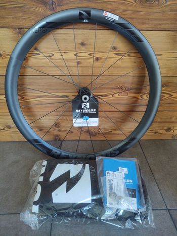 Used Reynolds Blacklabel Aero 46 DB TubelessReady 700c Wheelset bike — image 3 of 6