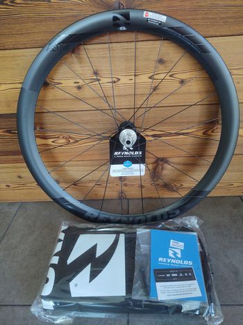 Used Reynolds Blacklabel Aero 46 DB TubelessReady 700c Wheelset bike — image 2 of 6