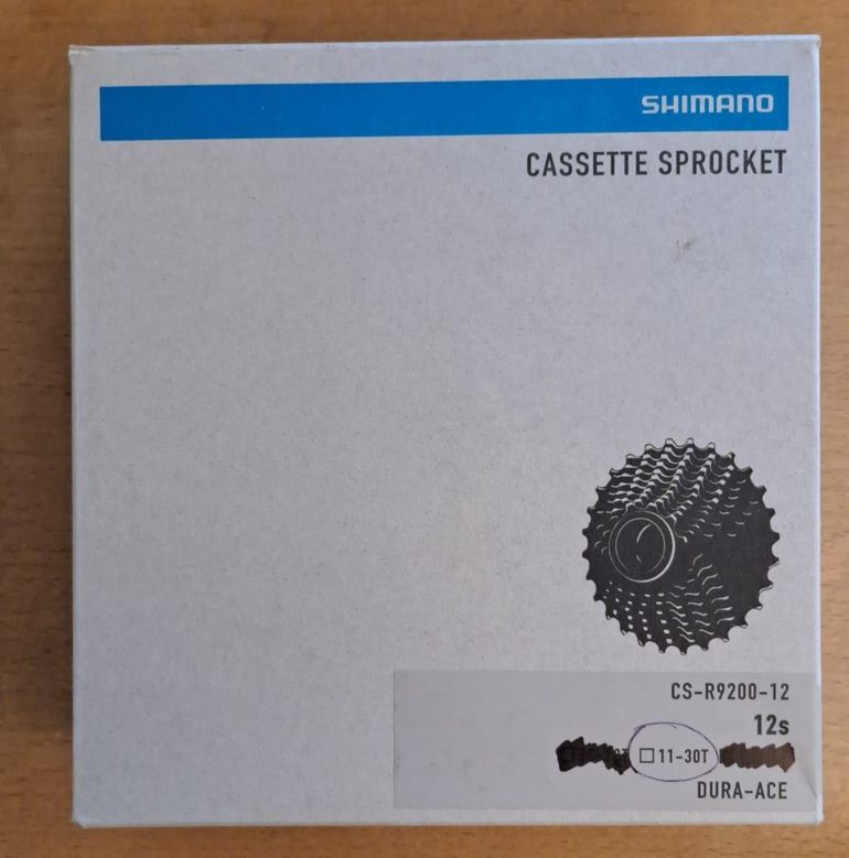 Used Shimano Dura-Ace CS-R9200 12v 11-30T Cassette Sprocket bike — image 2 of 2