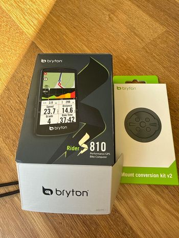 Used Bryton Rider S810 GPS Computer bike