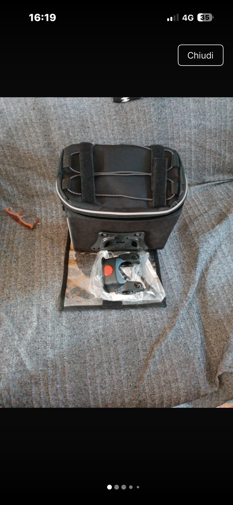 MVTEK Borsa portaoggetti da manubrio Cycling Accessories d'occasion