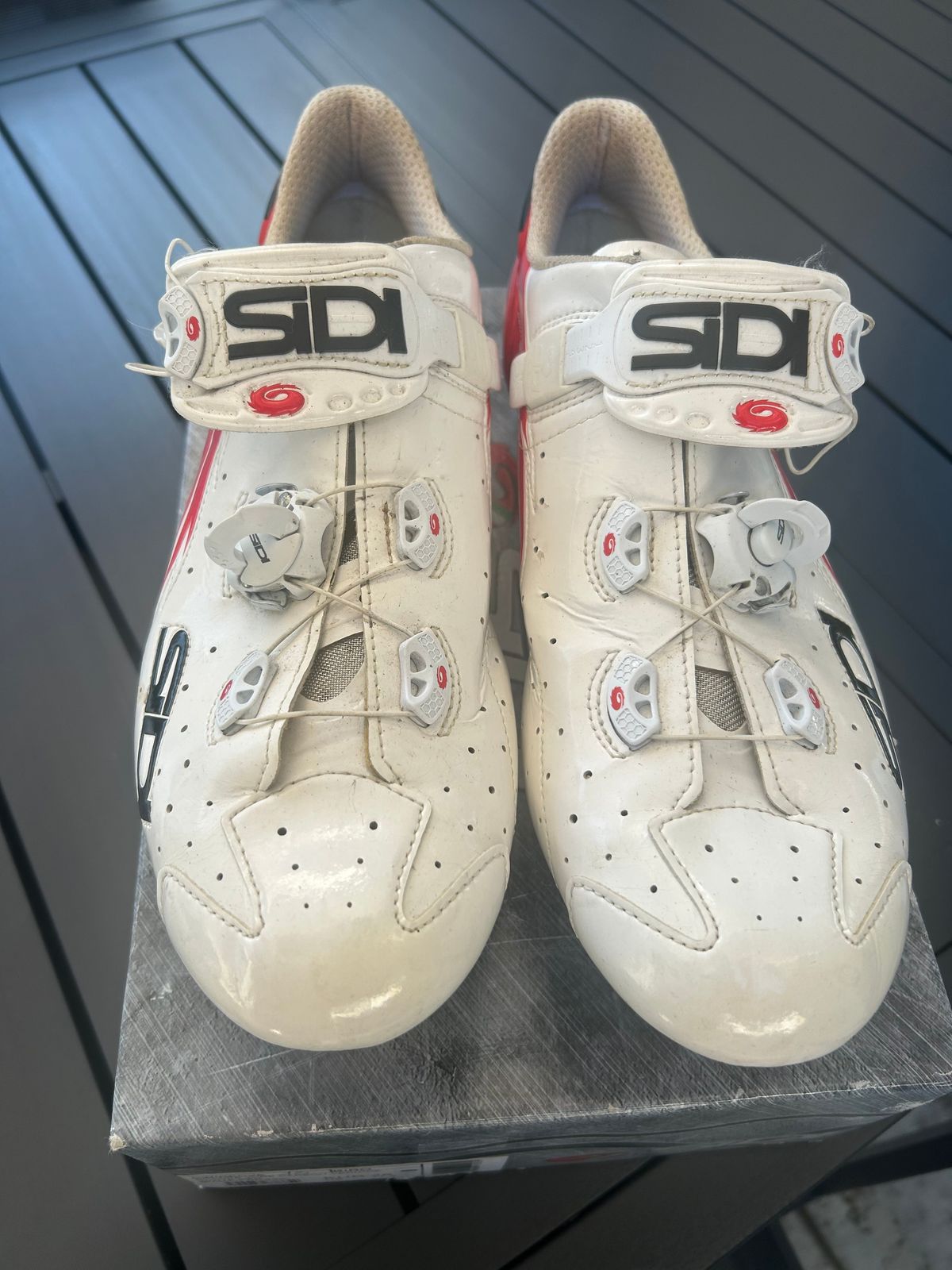 ウェア SCARPE WIRE CARBON VERNICI Sidi Scarpe wire Carbon vernice