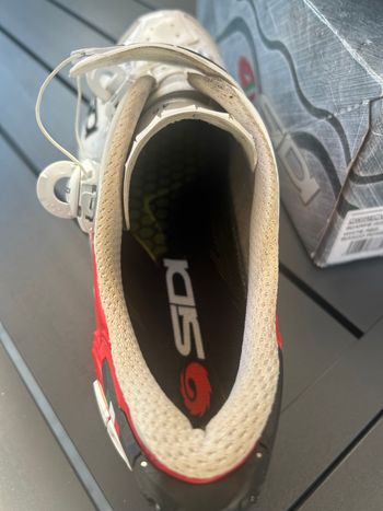 Used Sidi Scarpe wire Carbon vernice bike — image 3 of 6