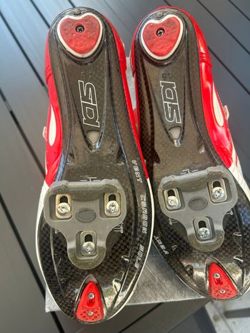 Used Sidi Scarpe wire Carbon vernice bike — image 4 of 6
