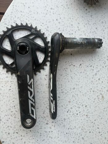 Used truvativ stylo carbon cranks cranks bike — image 2 of 2