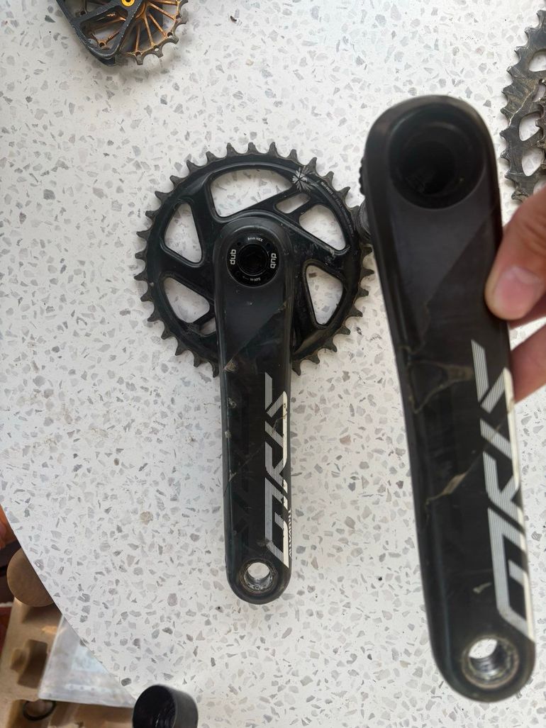 Used truvativ stylo carbon cranks cranks bike — image 1 of 2