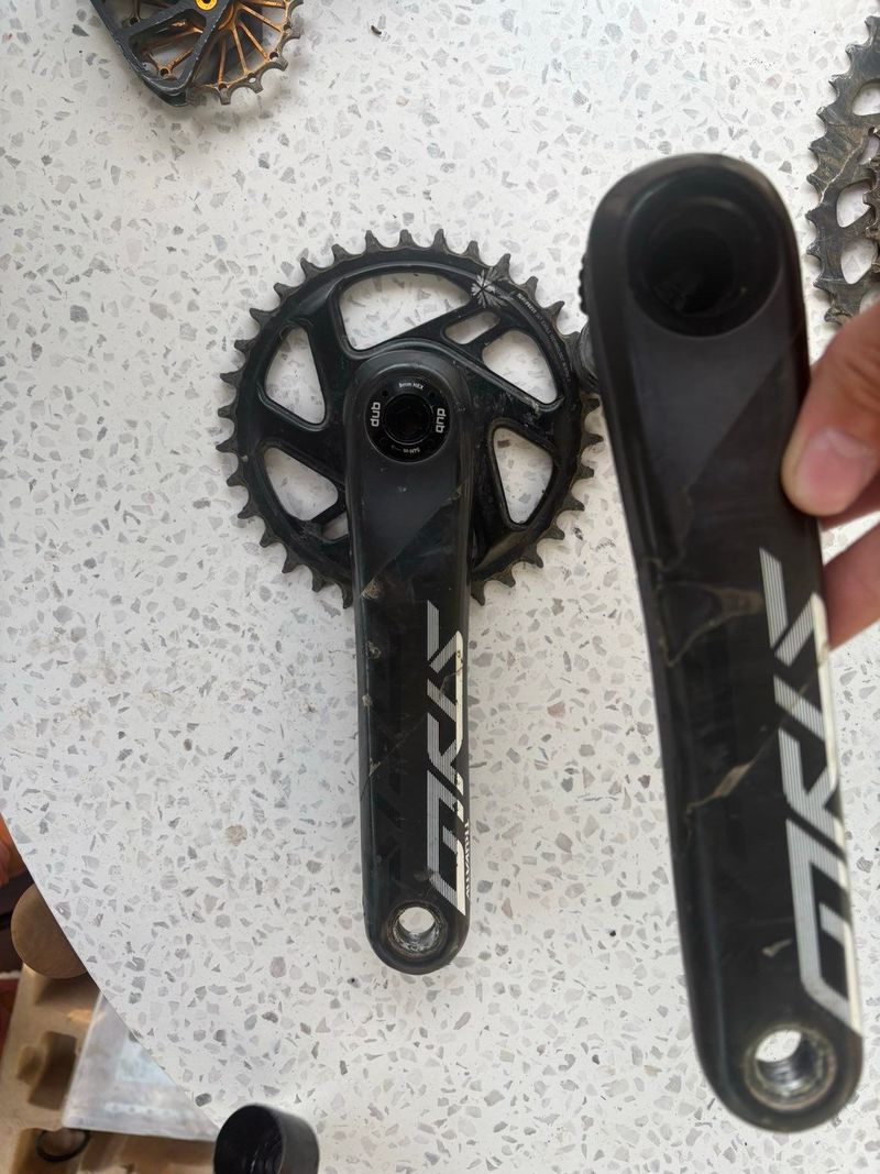 truvativ stylo carbon cranks cranks Drivetrain & Pedals de segunda mano