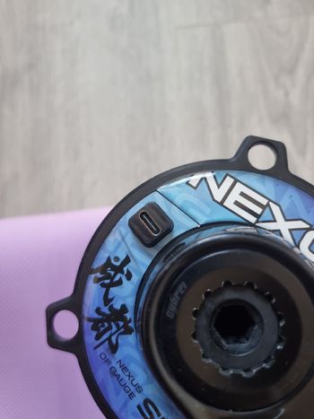 Used Cybrei 24 Axle Carbon Crank with power meter bike — image 8 of 8