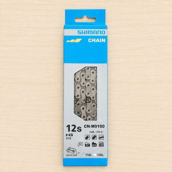 Used Shimano Corrente XTR CN-M9100 12s Quick-Link 116 Elos bike — image 4 of 5