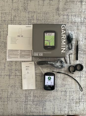 Used Garmin Edge 830 bike