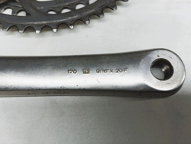 Used Campagnolo Nuovo Record Crankset Road 1982 bike — image 4 of 5