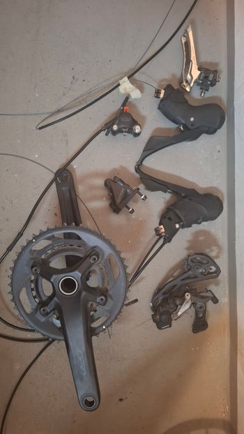 Used Shimano GRX Komplettgruppe GRX 400/600/810 2022 bike