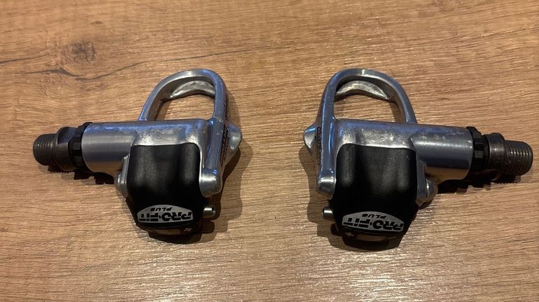 Used Campagnolo Paire de pédales, modèle RECORD TITANIUM PROFIT. bike — image 2 of 4