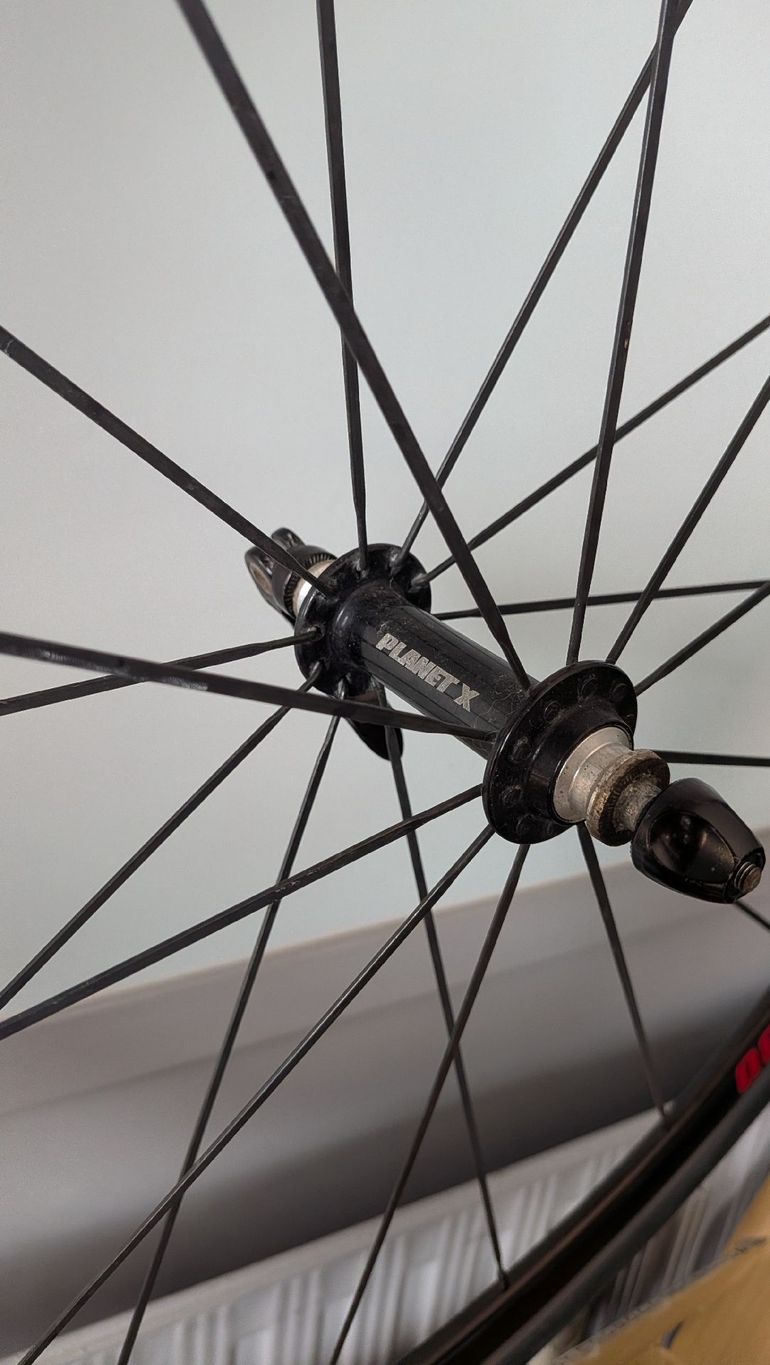 Used Planet  X AL30 Front Wheel with Pirelli PZero bike — image 4 of 5
