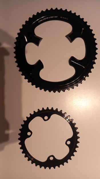 Used Shimano Dura Ace Chainrings 54-40 2026 bike