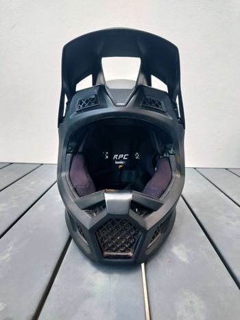 Used Fox Racing Rampage Pro Carbon MIPS Helmet bike — image 2 of 9