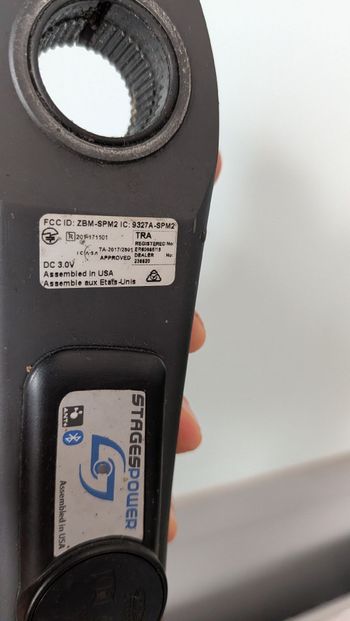 Used Stages Ultegra 6800 165mm Left Crank bike — image 2 of 3
