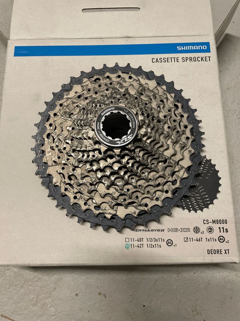 Used Shimano Deore XT CS-M7000 11-42T bike — image 1 of 2