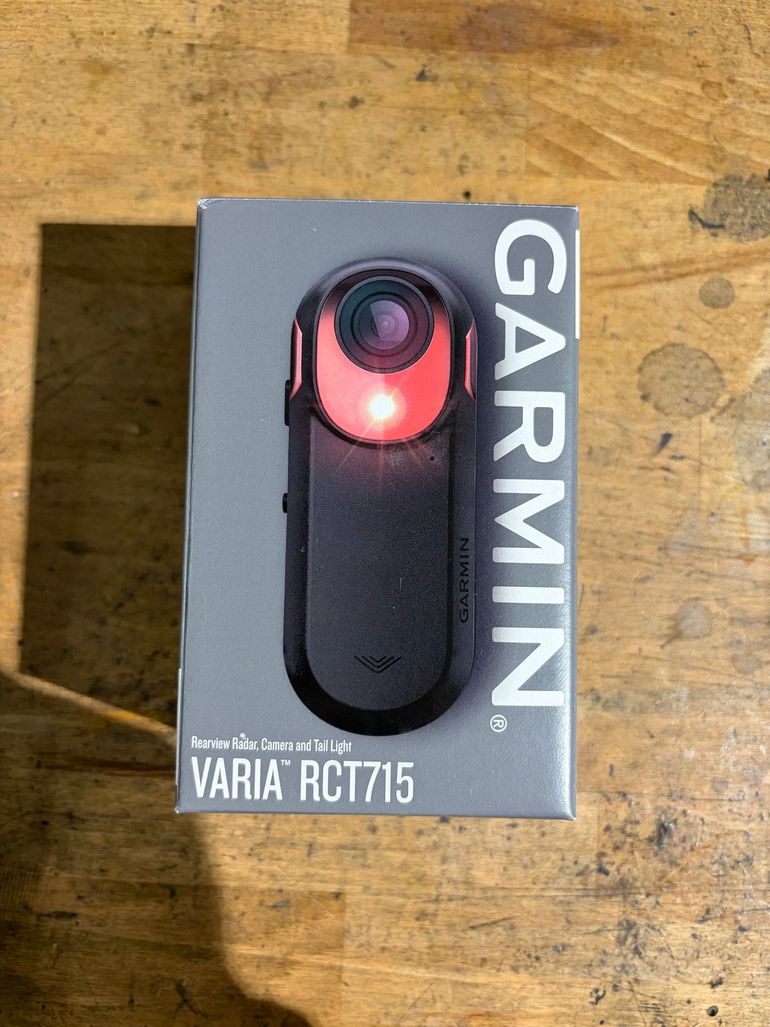 Used Garmin Varia RCT715 Radar Camera Tail Light bike — image 1 of 4