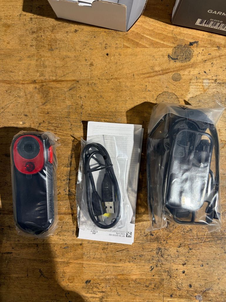 Used Garmin Varia RCT715 Radar Camera Tail Light bike — image 3 of 4