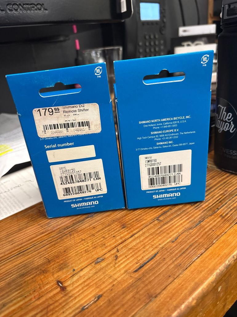 Used Shimano SW-R9150 Satellite Shifter Set bike — image 2 of 4