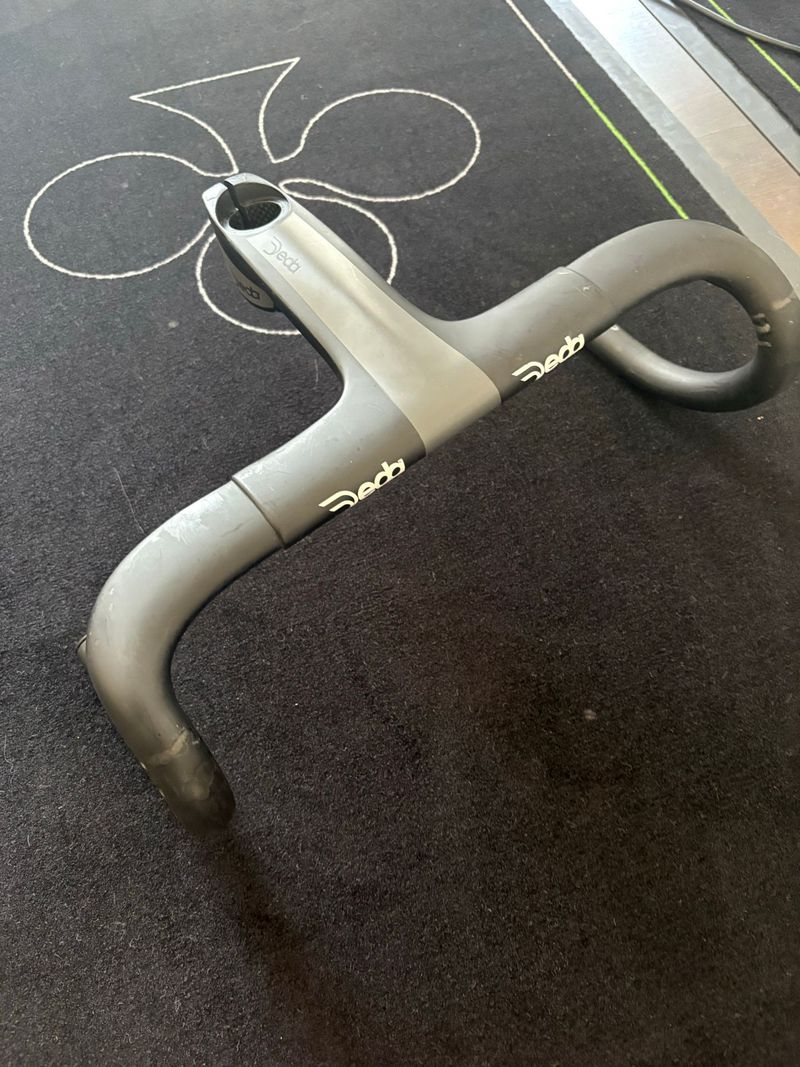 Tweedehands Deda Elementi Alanera Integrated Carbon Handlebar Cockpit