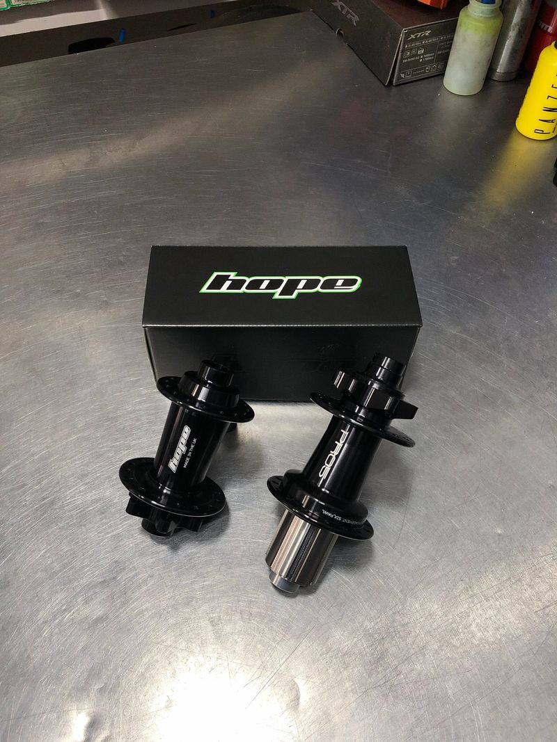 Used Hope Pro 5 Hub Wheels