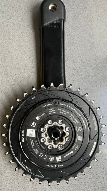 Used Sram Eagle XX SL Crank with Powermeter 2024 bike — image 5 of 7
