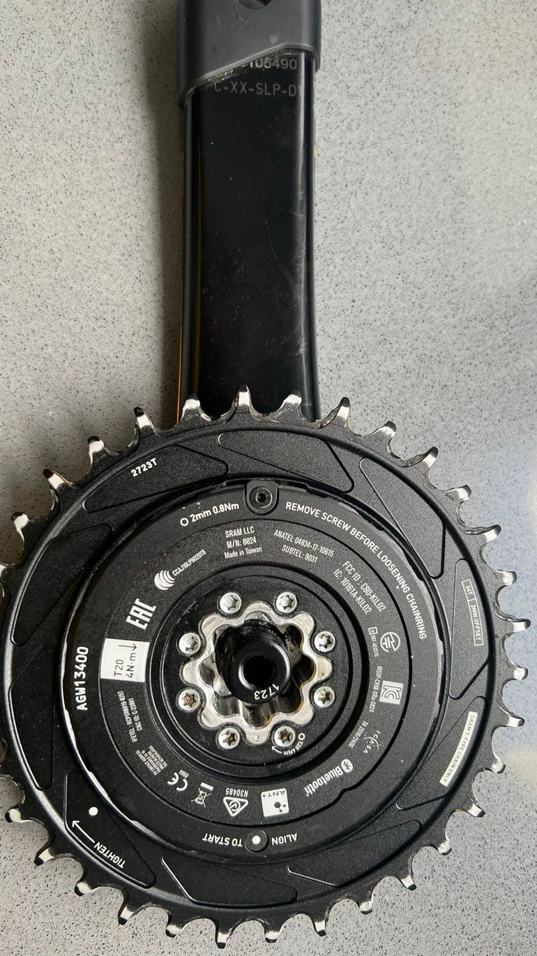 Used Sram Eagle XX SL Crank with Powermeter 2024 bike — image 7 of 7