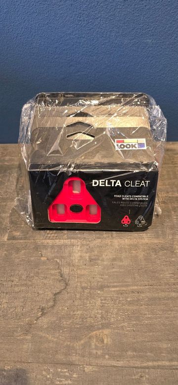 Used Look Delta Grip Red Cleats 5 Pairs Drivetrain & Pedals
