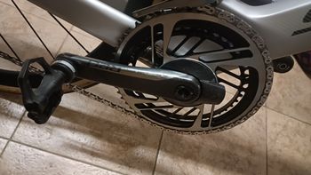 Used Sram Red Chainrings 56/43 with Powermeter 2025 bike — image 2 of 2