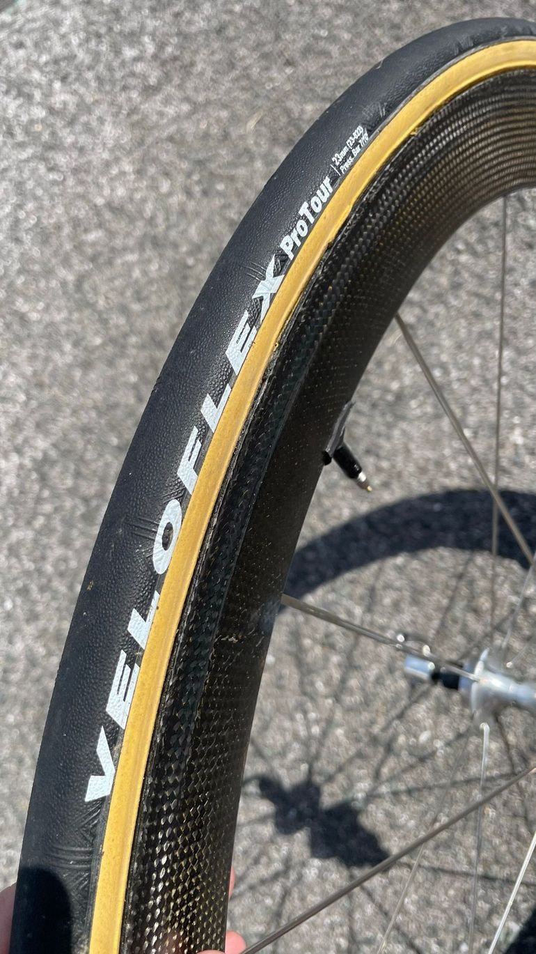 Used Campagnolo Bora First Generation Tubular Wheels bike — image 9 of 11