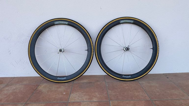 Used Campagnolo Bora First Generation Tubular Wheels bike — image 11 of 11