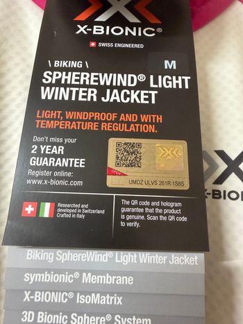 Used x-bionic Winter Jacket bike — image 7 of 10